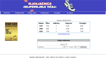 Tablet Screenshot of najpovoljnija-mjenjacnica.com